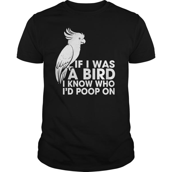 FUNNY BIRD POOP TSHIRT