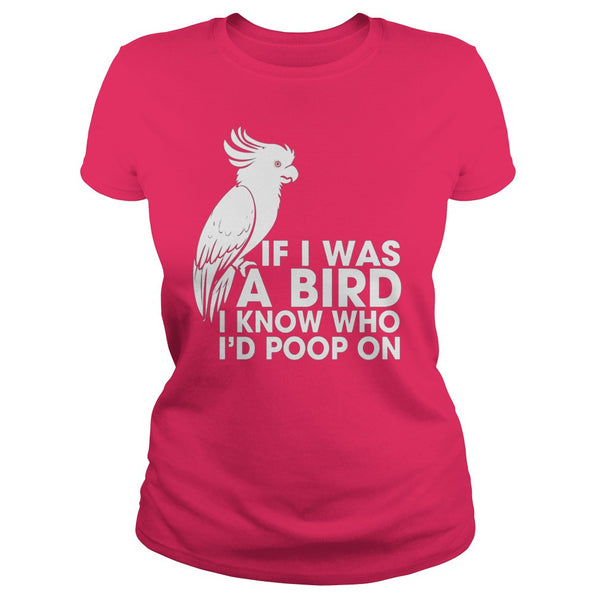 FUNNY BIRD POOP TSHIRT