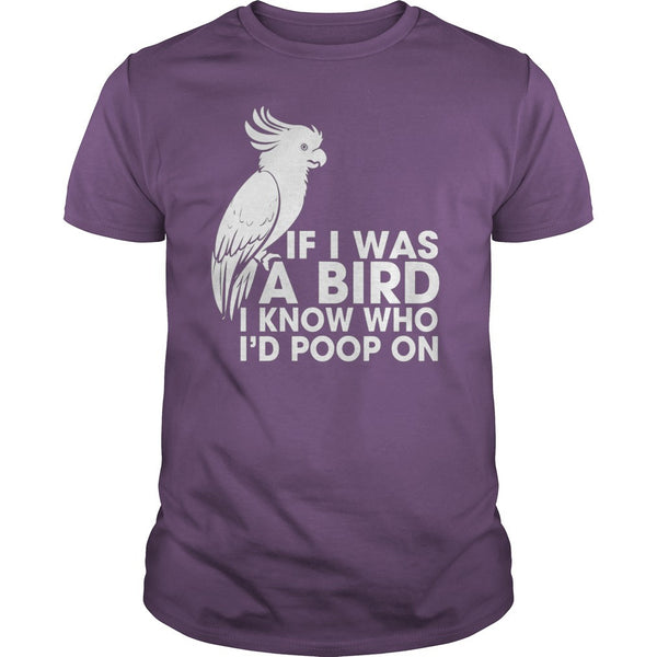 FUNNY BIRD POOP TSHIRT