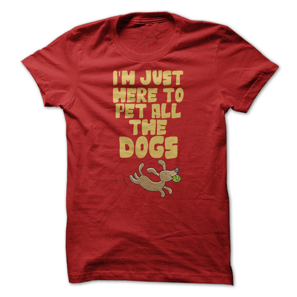 T-SHIRT PET ALL THE DOGS