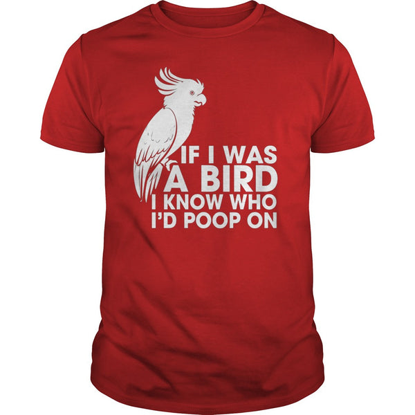 FUNNY BIRD POOP TSHIRT