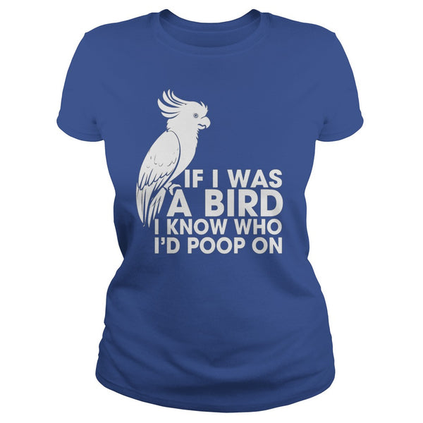 FUNNY BIRD POOP TSHIRT