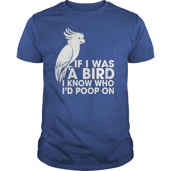 FUNNY BIRD POOP TSHIRT
