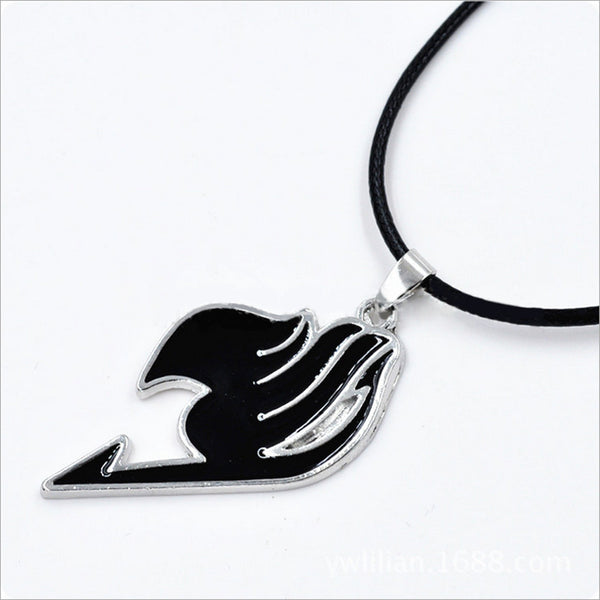 Hot Sale Women Men Cosplay Anime FAIRY TAIL Natsu Dragneel Guild Pendant Necklace