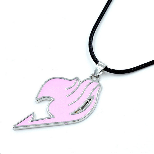 Hot Sale Women Men Cosplay Anime FAIRY TAIL Natsu Dragneel Guild Pendant Necklace