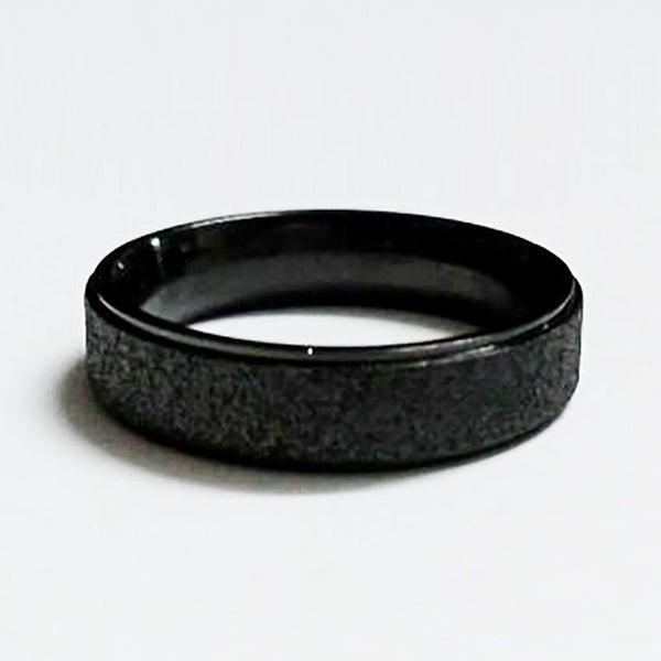 New Romatic Dull Polish Love Stainless Steel Couple Rings Classic Mens Silver Gold Wedding Rings
