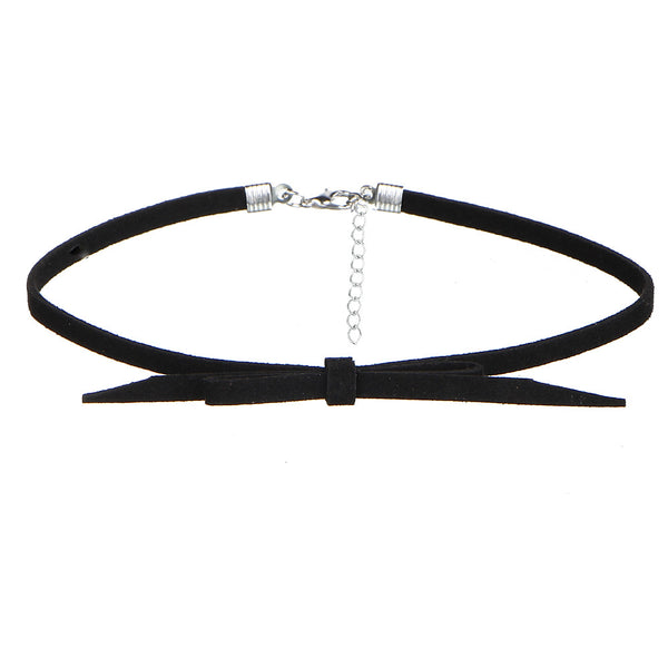 17KM 8 PCS/Set PU Leather Choker Necklaces Set for Women Steampunk Collar Lace Necklace Jewelry Gothic Tattoo