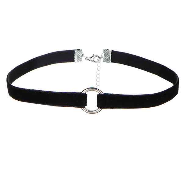 17KM 8 PCS/Set PU Leather Choker Necklaces Set for Women Steampunk Collar Lace Necklace Jewelry Gothic Tattoo