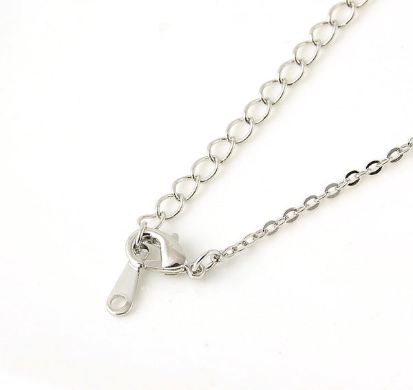 Fashion New Jewelry "PS love you" Letter Pendant Necklace Circle women Love Gifts
